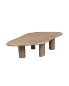 Table basse Organic beige - 140x80x35 cm