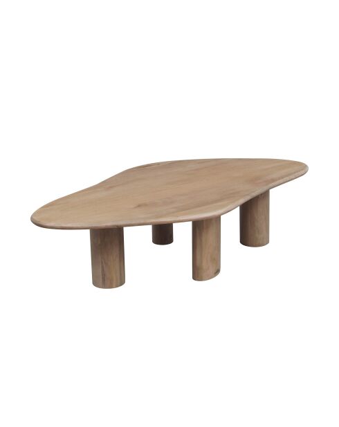 Table basse Organic beige - 140x80x35 cm