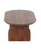 Table basse Ariel II beige - 110x56x35 cm