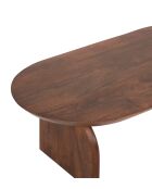Table basse Ariel II beige - 110x56x35 cm