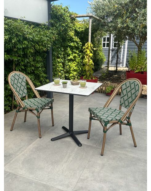 BISTRO Gartenset für 2 Personen grün