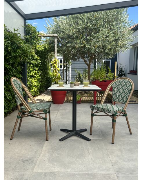 BISTRO Gartenset für 2 Personen grün