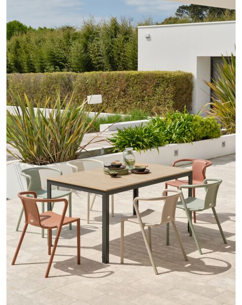 BOSTON Gartenset für 6 Personen, mehrfarbig