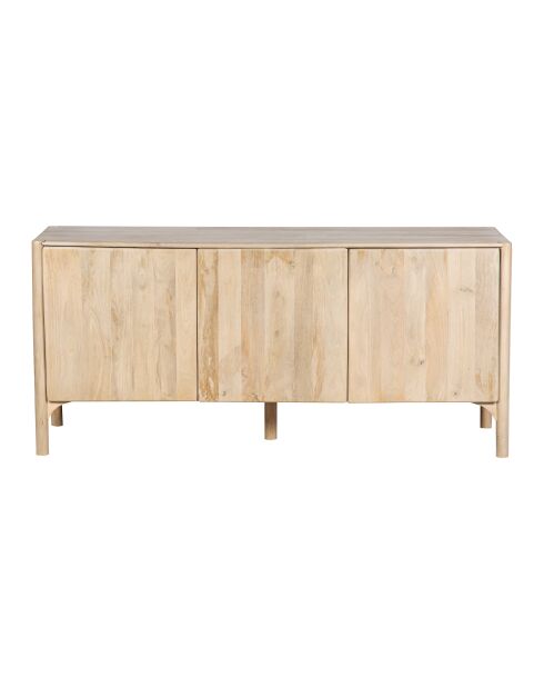 Ariel II beige dressoir met 3 deuren - 170x46x78 cm