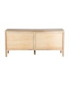Ariel II beige dressoir met 3 deuren - 170x46x78 cm