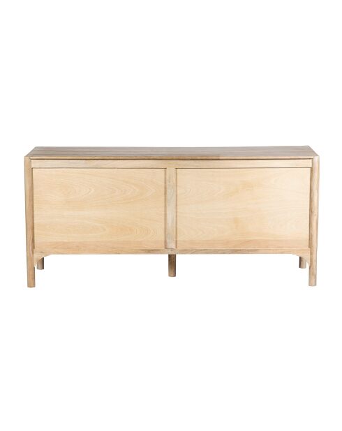 Ariel II beige dressoir met 3 deuren - 170x46x78 cm
