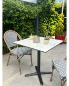 BISTRO Gartenset für 2 Personen, schwarz-weiß