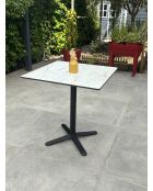 BISTRO Gartenset für 2 Personen, schwarz-weiß