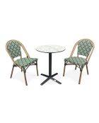 BISTRO Gartenset für 2 Personen grün