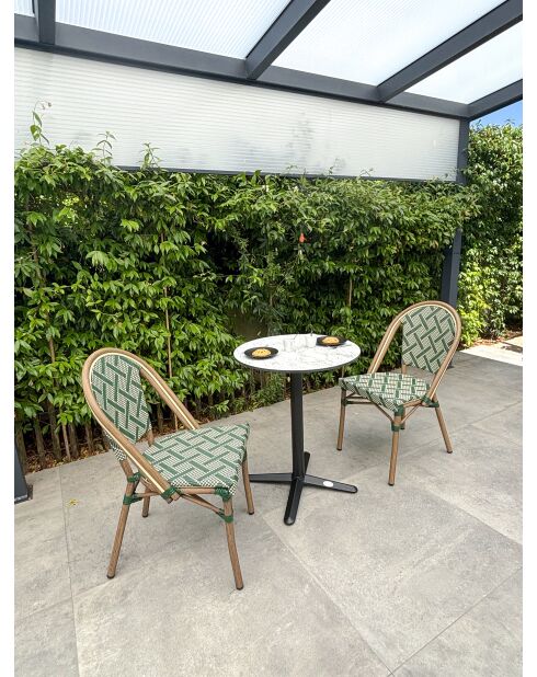 BISTRO Gartenset für 2 Personen grün