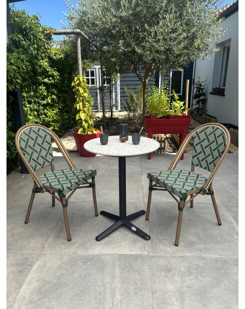 BISTRO Gartenset für 2 Personen grün