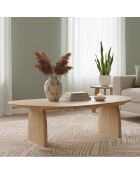 Beige salontafel Ariel II - 124x70x38 cm