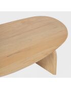 Beige salontafel Ariel II - 124x70x38 cm