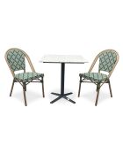 BISTRO Gartenset für 2 Personen grün