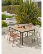 BOSTON Gartenset für 6 Personen, mehrfarbig