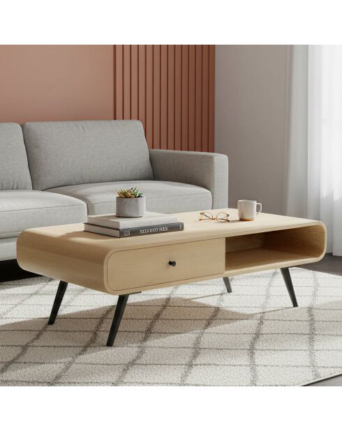 Mango Maidi beige salontafel - 120x60x40 cm