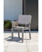 DANIA Gartenset Anthrazitgrau