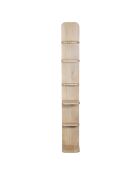 Libreria scultorea beige Ariel II - 64x28x200 cm