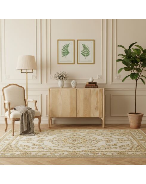 Ariel II beige dressoir met 2 deuren - 110x46x78 cm