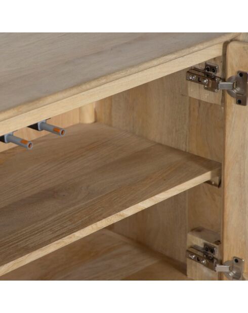 Ariel II beige dressoir met 2 deuren - 110x46x78 cm