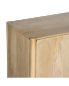 Credenza beige a 2 ante Ariel II - 110x46x78 cm