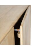 Credenza beige a 2 ante Ariel II - 110x46x78 cm