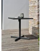 LOUISE Gartenset für 2 Personen anthrazitgrau/olivgrün