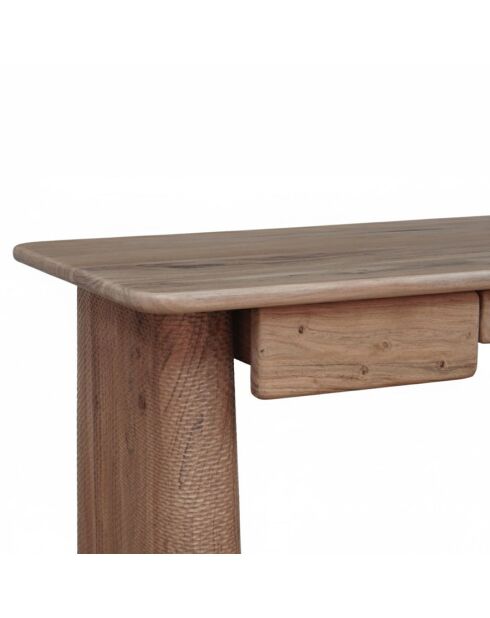 Bureau 3 Tiroirs Contemporary beige - 145x60x76 cm