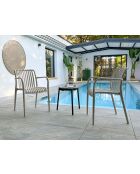 2 TIAGO Sand Gartenstühle