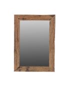 Miroir rustique Manguier marron - 70x4x100 cm