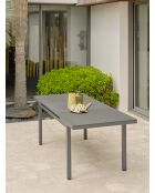 DANIA Gartenset für 6 Personen Anthrazitgrau