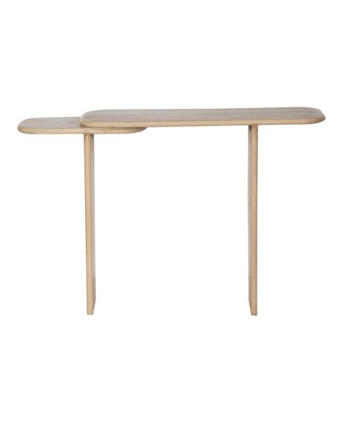 Meuble Console Ariel II beige - 118x34x78 cm