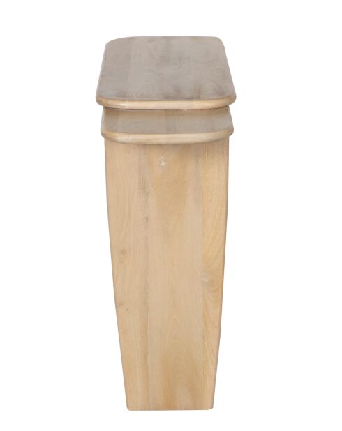 Meuble Console Ariel II beige - 118x34x78 cm