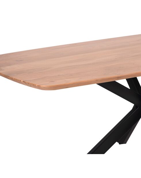 Omer ovaler Esstisch mehrfarbig - 220x105x76 cm