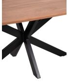 Omer ovaler Esstisch mehrfarbig - 220x105x76 cm