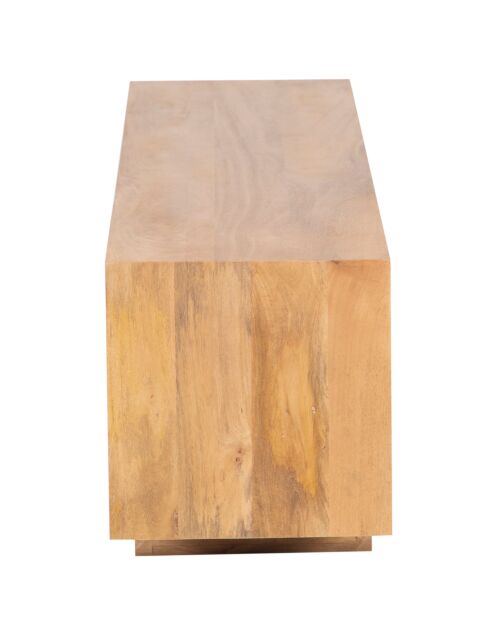 Eran beiger 2-türiger TV-Ständer - 160x40x50 cm