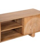 Eran beiger 2-türiger TV-Ständer - 160x40x50 cm