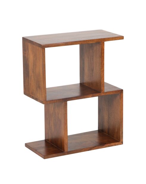 Bibliothèque Petit Bois de manguier Alan marron - 60x30x75 cm