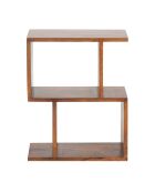 Bibliothèque Petit Bois de manguier Alan marron - 60x30x75 cm