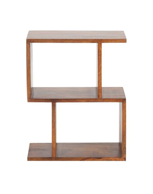 Bibliothèque Petit Bois de manguier Alan marron - 60x30x75 cm
