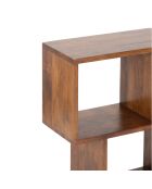 Bibliothèque Petit Bois de manguier Alan marron - 60x30x75 cm