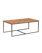 Mango Solaris beige rechthoekige salontafels met bijzettafel - 118x60x45 cm