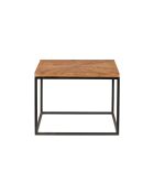 Mango Solaris beige rechthoekige salontafels met bijzettafel - 118x60x45 cm