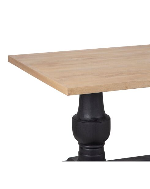 Kela rechteckiger Esstisch mehrfarbig - 220x100x76 cm