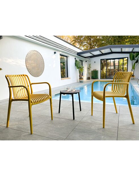 2 Gartenstühle TIAGO Senfgelb