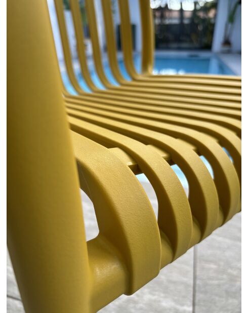 2 Gartenstühle TIAGO Senfgelb