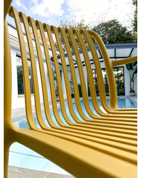 2 Gartenstühle TIAGO Senfgelb