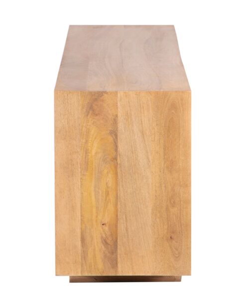 Eran beige dressoir met 3 deuren - 160x44x76 cm