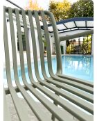 2 fauteuils de jardin TIAGO vert olive