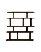 Etagère avec 4 etagère ouverte Naturelle Organic beige - 180x40x180 cm